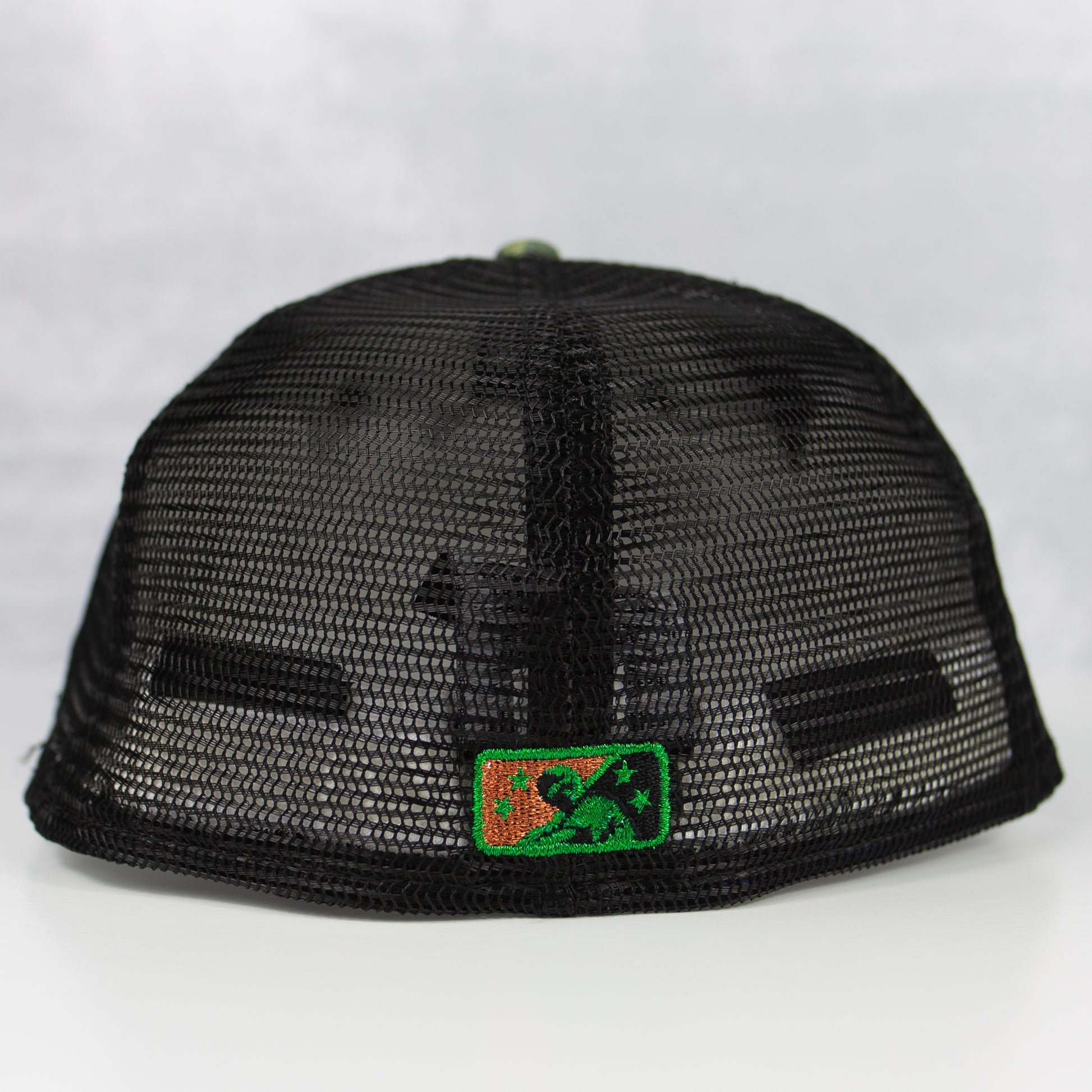 New Era “Splatter Camo” Bowie Baysox Fitted Hat image 2