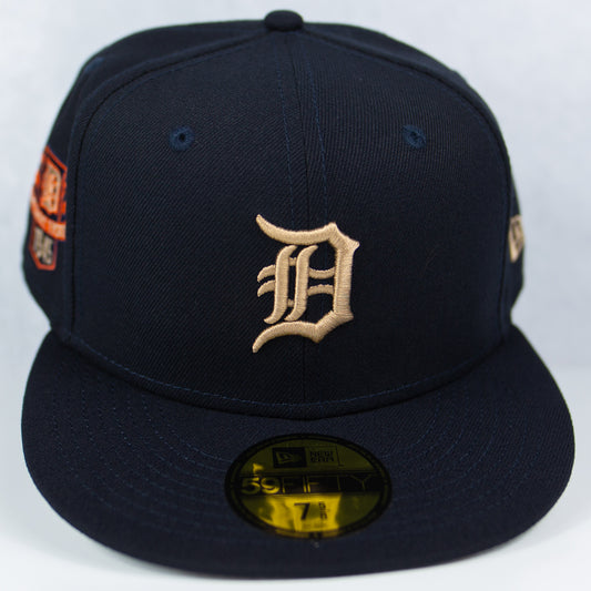 New Era “Gold Leaf” Detroit Tigers Fitted Hat image 0
