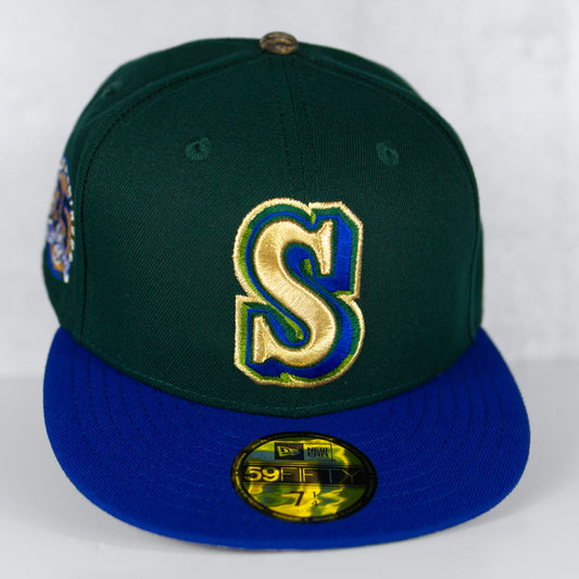 New Era “Golden Realtree” Seattle Mariners Fitted Hat image 0