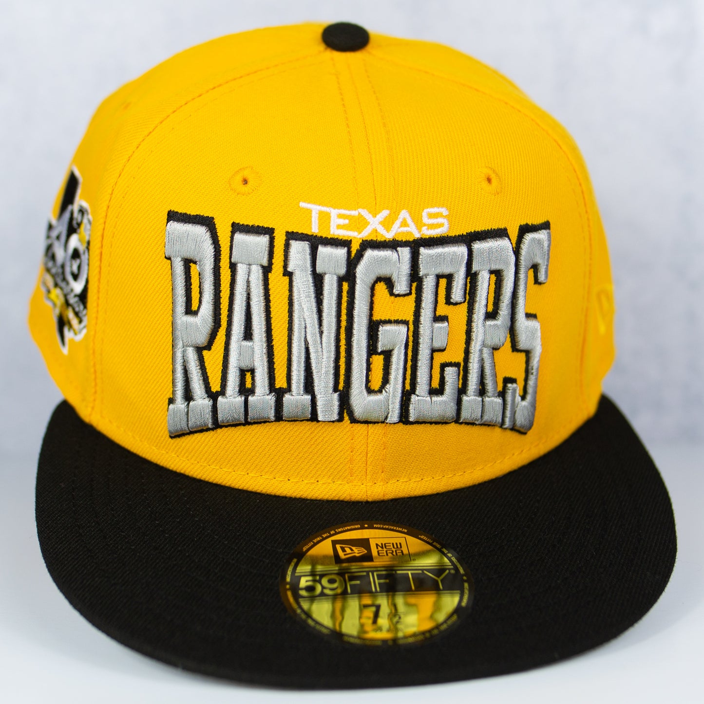 New Era “Billboard” Texas Rangers Fitted Hat image 0