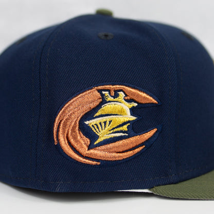 New Era “Renaissance” Charlotte Knights Fitted Hat image 1