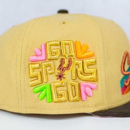 New Era “MyFitteds” San Antonio Spurs Fitted Hat image 1