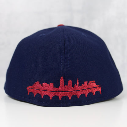 New Era “MyFitteds Skyline” Cleveland Indians Fitted Hat image 2