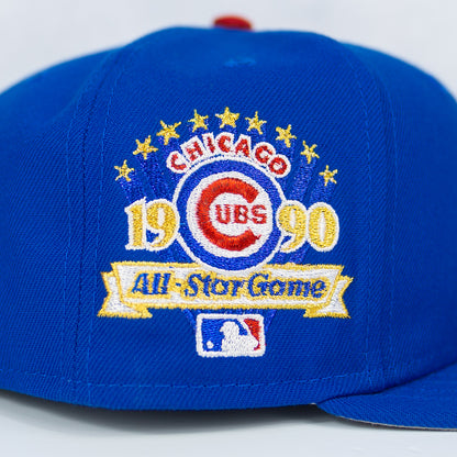 New Era “Metallic Classic” Chicago Cubs Fitted Hat image 1